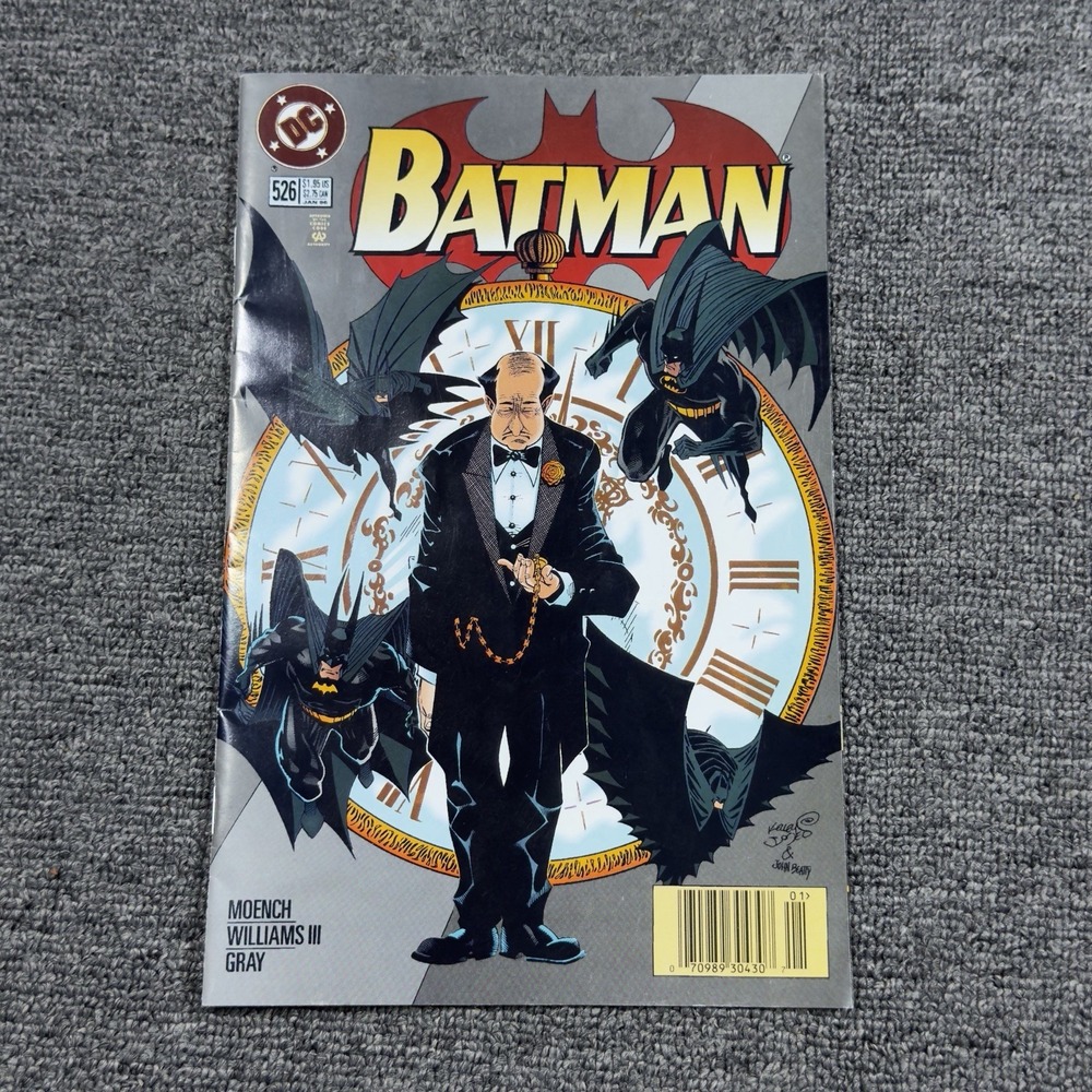 Batman #526 Vol. 1 1996 DC Comics 8.0 Comic Book Moench Williams III Gray